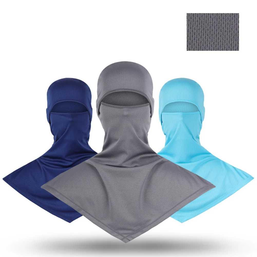Cycling Hiking Sun Protection Slight Manual Measurement Deviation Extended Hem Face Guard Lightweight Quick Drying