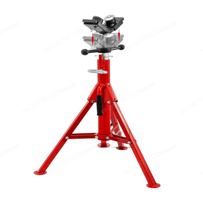 

Adjustable Bracket Gantry Pliers Pipe Bench Vice with Legs Three Legs Pipe Carrier Pipe Tool