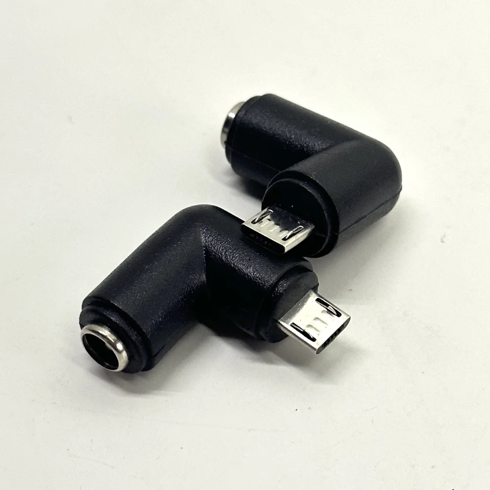 DC to USB C Power Adapte 5.5x2.1mm DC Plug Female to USB C/ Micro USB/ MINI USB Connector DC Power Converter