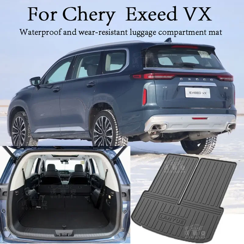 For Chery Exeed VX waterproof, wear-resistant and easy-to-clean luggage compartment mat 2022 model