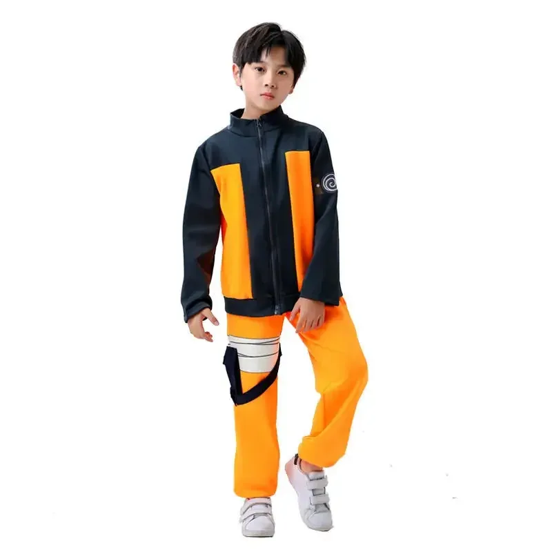 

CosDaddy Anime Kakashi Cosplay Costume Children Boys Girls Carnival Halloween Animation Performance Costume