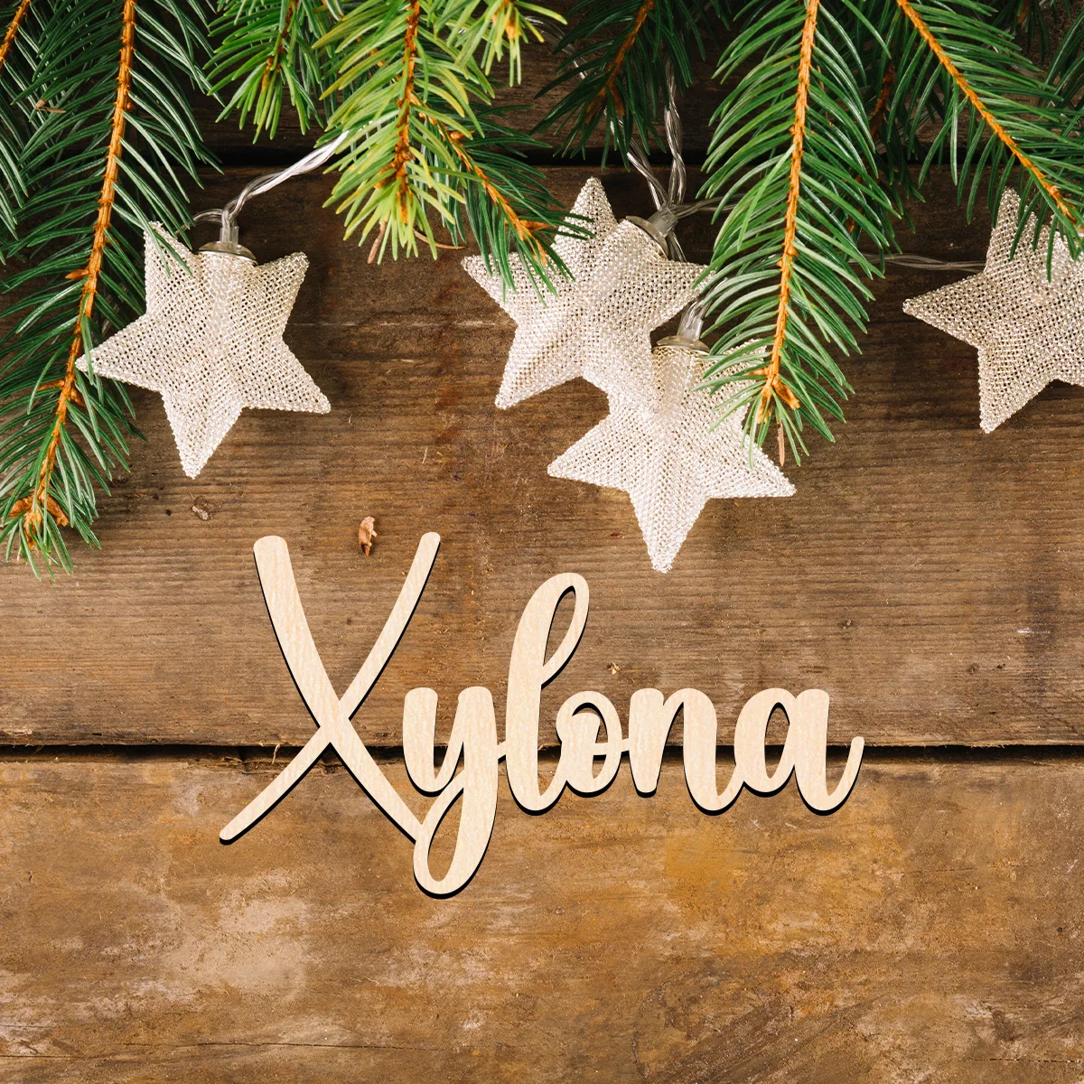 

1PC Rustic Personalized Letter Customized Name Wooden Sign Wood Material Rustic Hanging Welcome Decor for Home & Holiday Celebra
