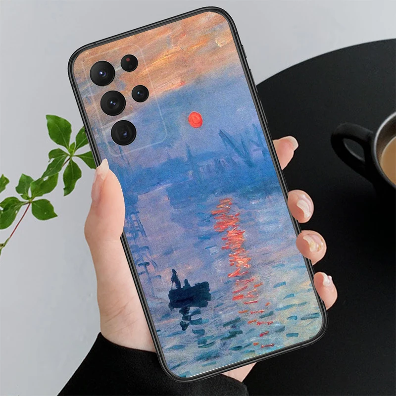 

Claude Monet Garden Lotus Phone Case For Samsung Galaxy A52S A04S A21S A33 A23 A13 A14 A32 A52 A53 A54 A51 A71 M51