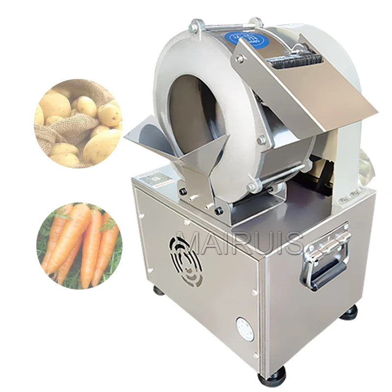 220V Electric Vegetable Slicer Chopper Multi Vegetable And Fruit Cutter Machine