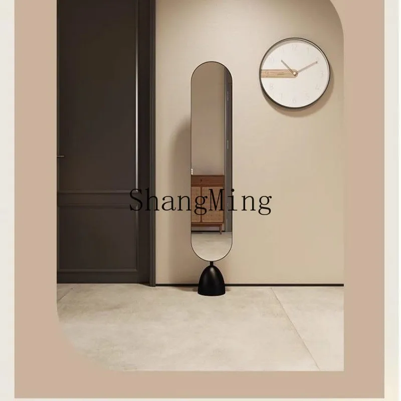 

FG fashion home floor-to-ceiling full-body mirror minimalist living room light luxury rotating decorative mirror