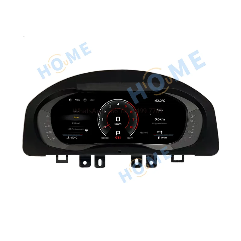 

Latest Original Car Digital Cluster for . Scirocco 2010-2016 Lcd Dashboard Instrument Speedometer Panel Linux System