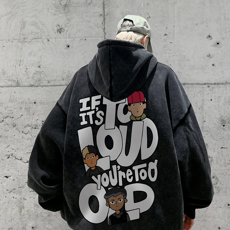 

Harajuku Goth Streetwear Women New Oversized Pink Letter Anime Hoodie Print Sweater High Street Grunge Sweatshirts Clothing Y2k