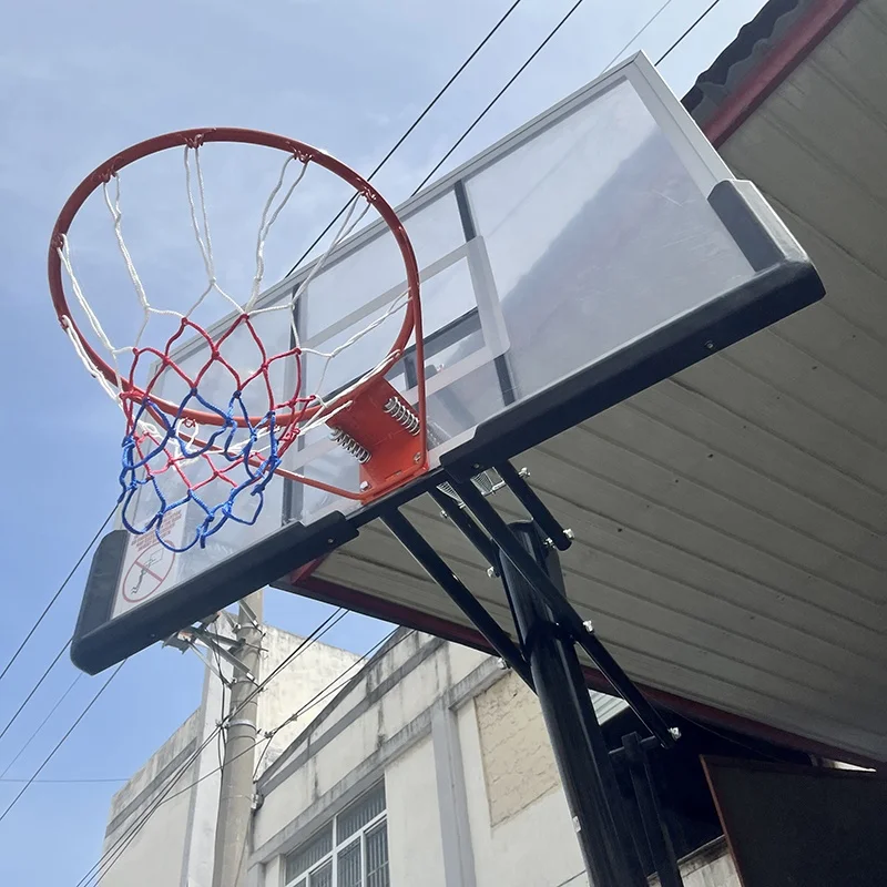 Supporto da basket portatile con supporto da basket regolabile in altezza da 7,5-10 piedi per esterni