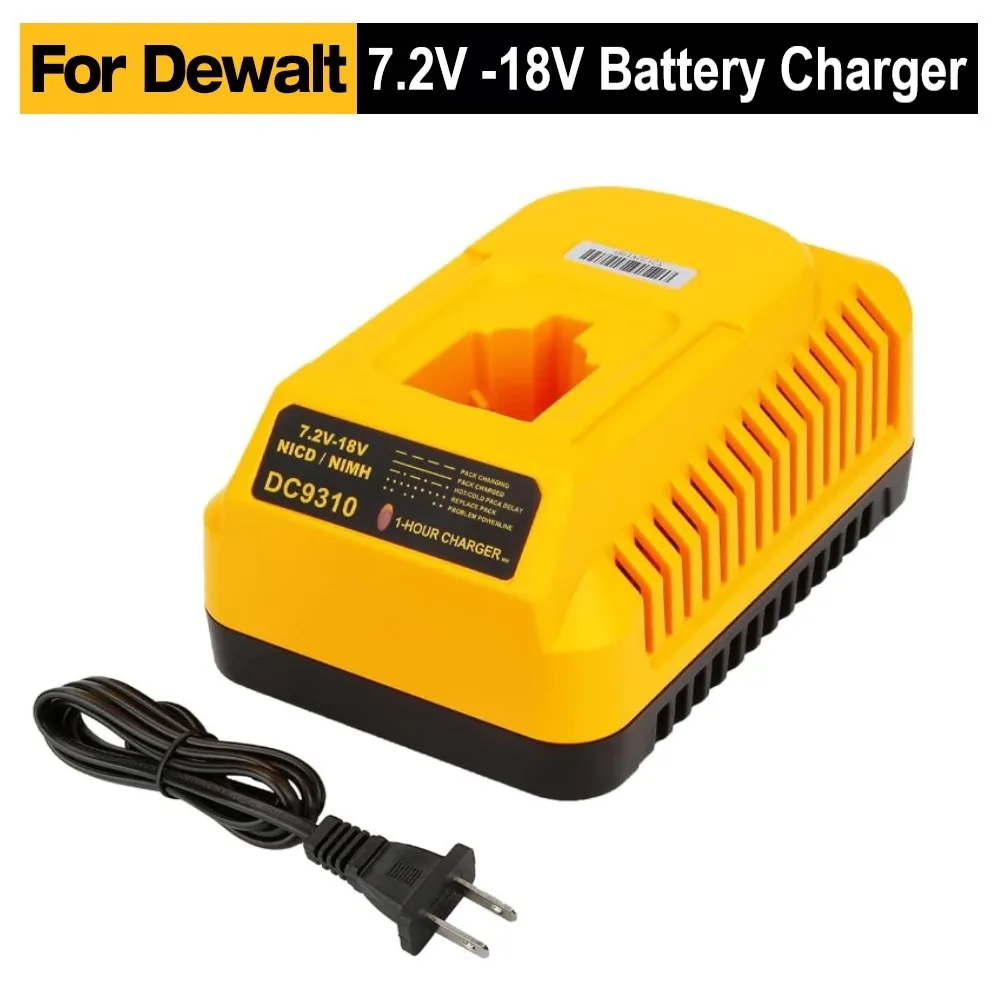 Herramientas recargables DW9091 14,4 V Ni-MH, batería para Dewalt DC9091 DE9095 DE9502 DW918 DW996KQ DC551KA DC757KB, alta capacidad 100%