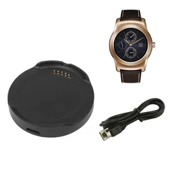 Charger For LG G Watch Urbane W150 Smart Watch Dock Cradle USB Charging Cable for LG G Watch R W110 Power Adapter