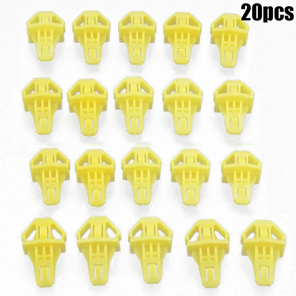 20pcs kunststoff nieten befestigung auto kühler gitter halter clips stoßstange form clips für honda für CR-V 91578-t0a-003 h12