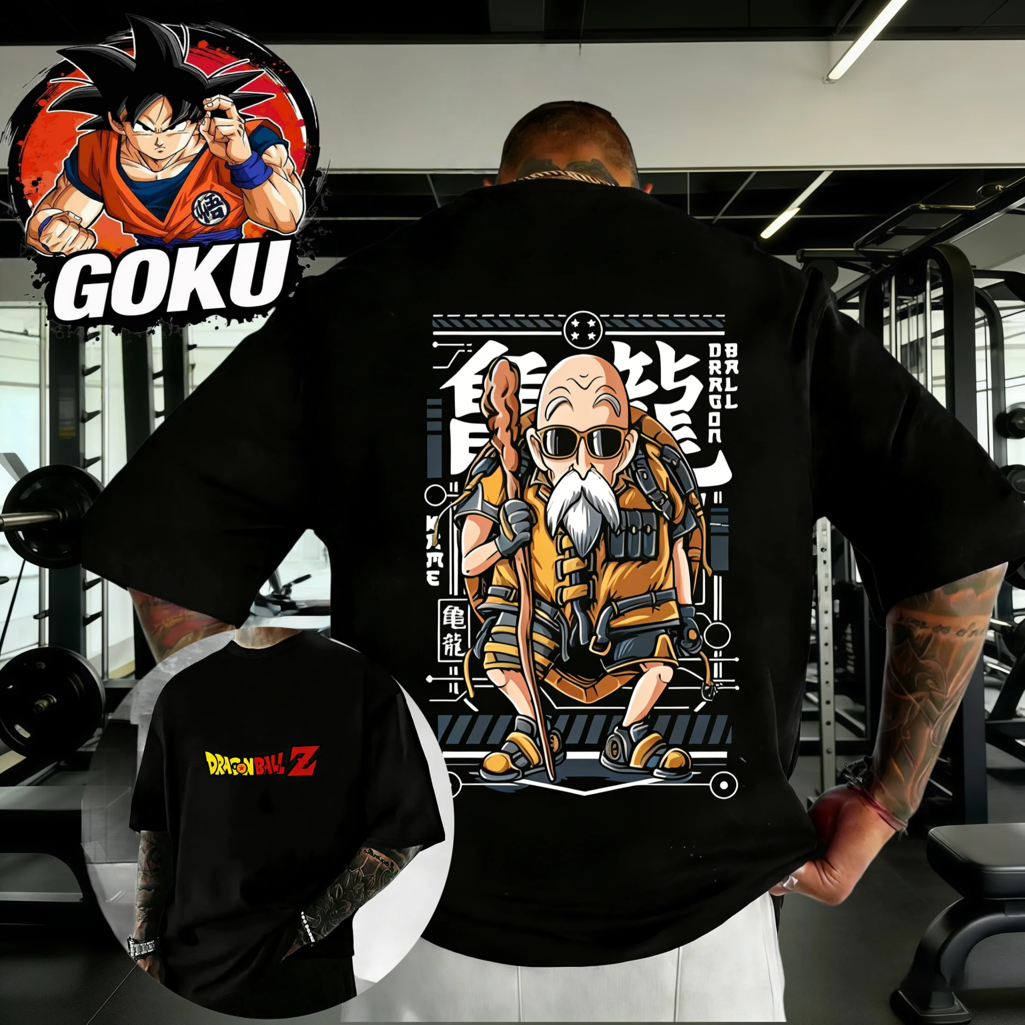 Dragon Ball Saiyan Armor - 2026 Sommer Dragon Ball Oversized T-Shirt