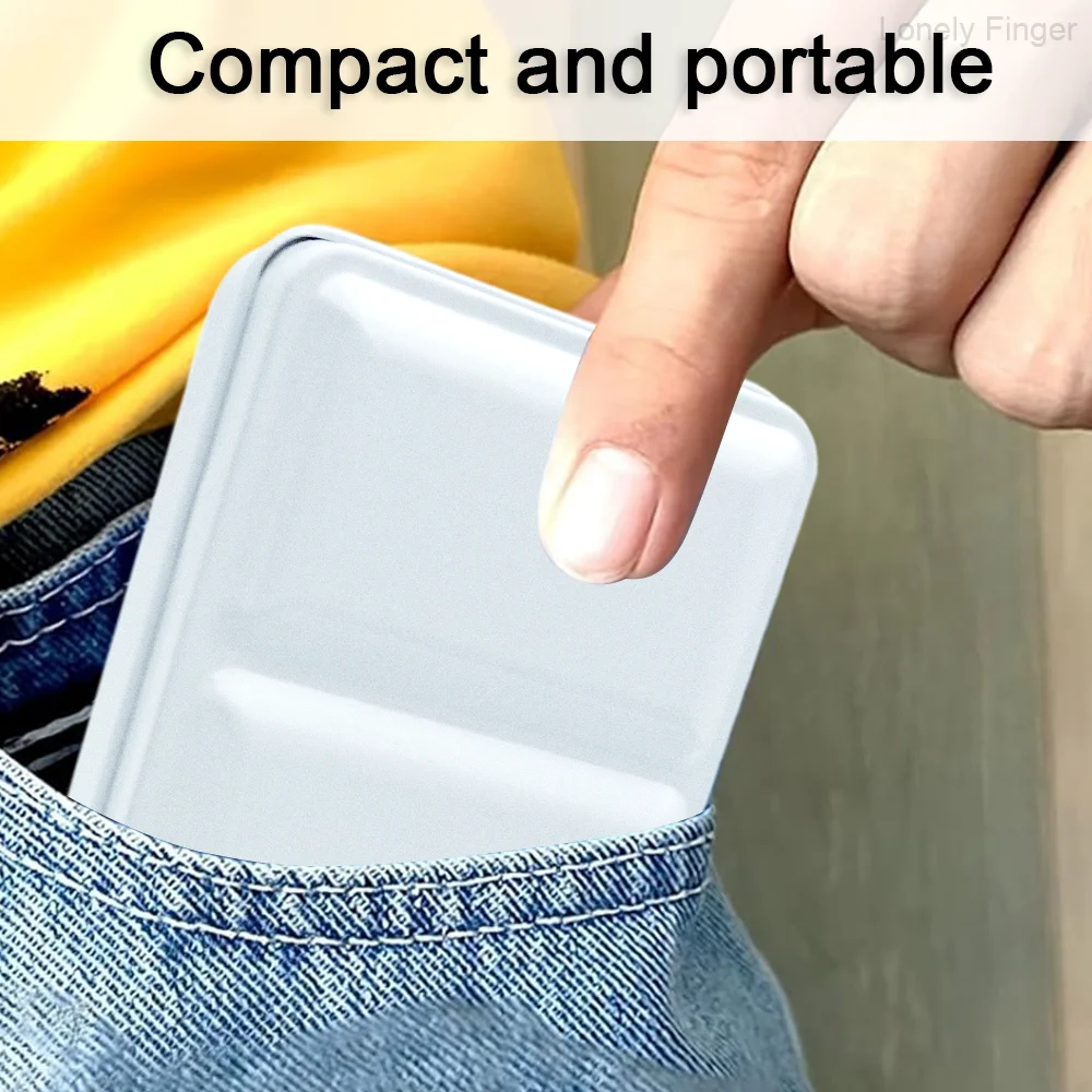 Rounded Corner Grid Watercolor Tin Box,Reusable Iron Material, Portable Leak-Proof Design, Suitable for Nature-Inspired Art Proj