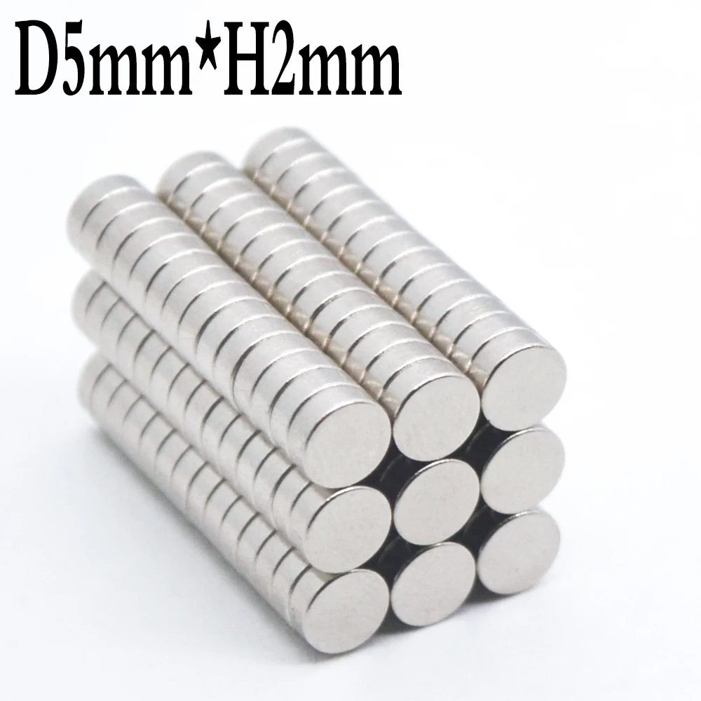 50pcs round magnet diameter 4*1  4*2  5*1 5*2 5*3mm small magnet round strong magnet neodymium magnet patch strong magnet magnet