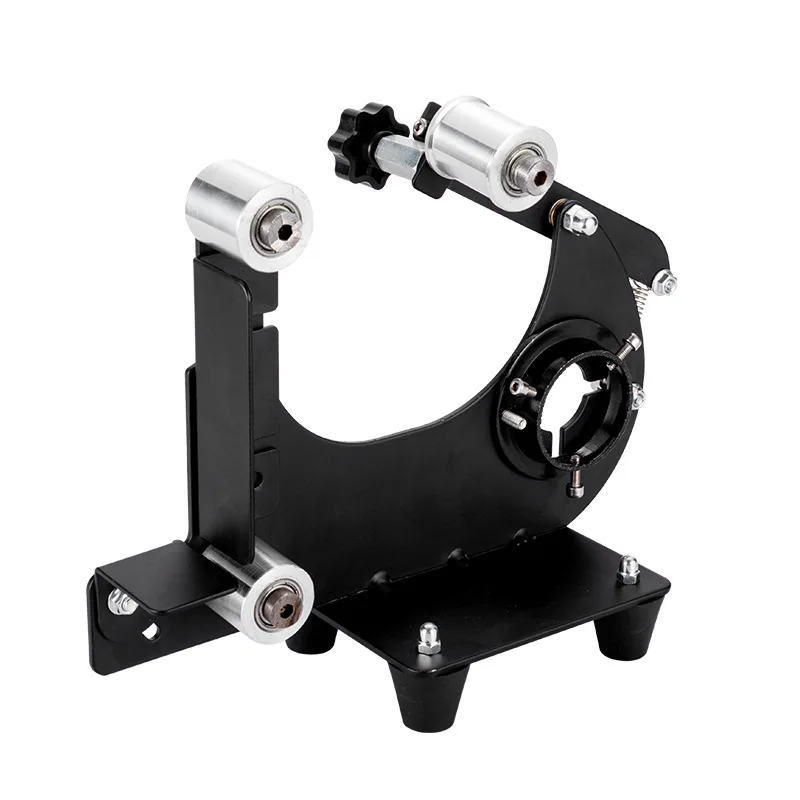 Belt Sander, DIY Miniature Angle Grinder, Modified Sandpaper Machine, Woodworking Grinding, Stainless Steel Polishing Bracket