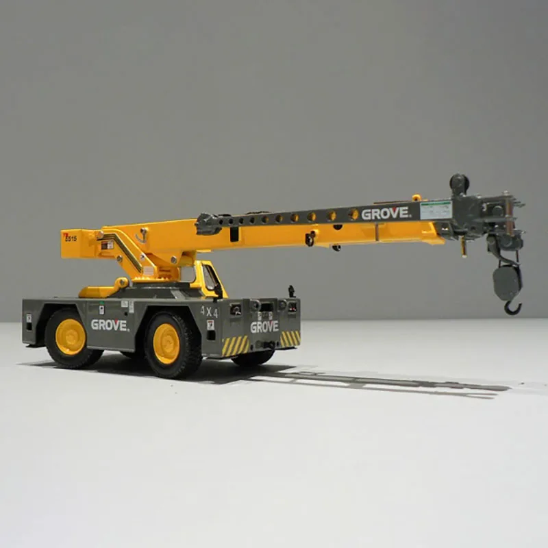 TWH 1:50 Scale Grove YB5515 Crane Model Alloy Simulation Car Model Collectible Decoration Display Boy Gift Toys