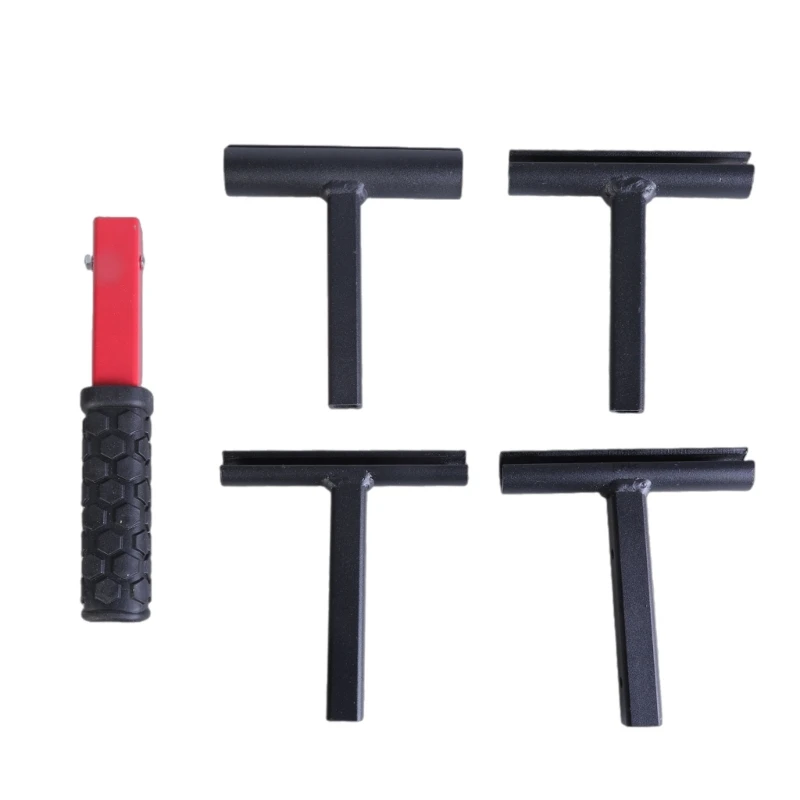 Strong Strength Steel Wrench Comfortable Grip for Accurate Hinges Space Adjustments 601C