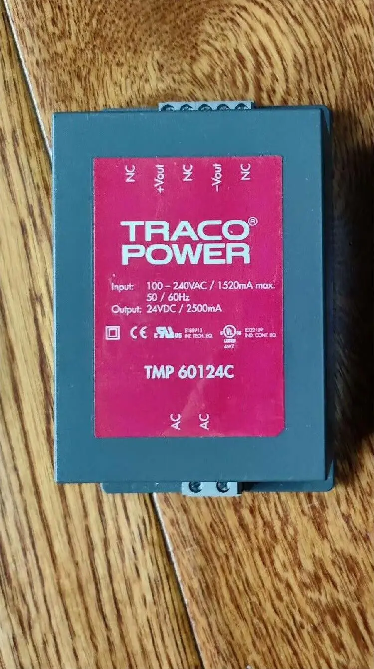 TRACO POWER   TMP60124C  AC/DC CONVERTER 24V 60W  NEW