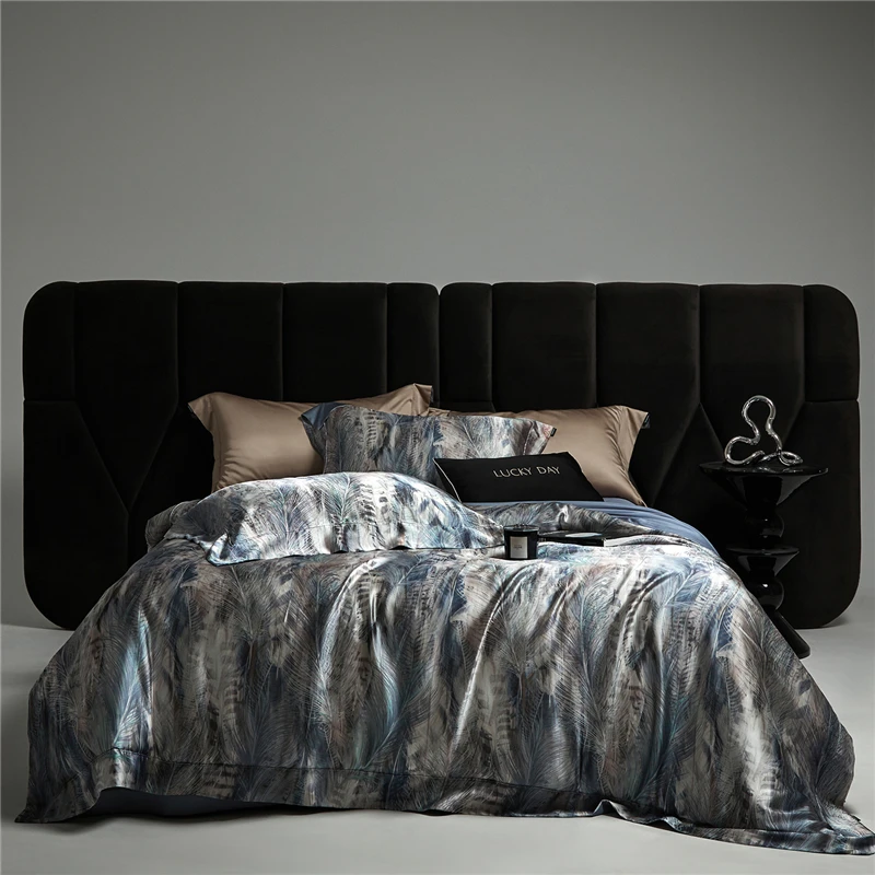 Bed Sheet Microfiber - İpek-Lycoell Karışımı Nevresim Takımı (%10 İpek/%90