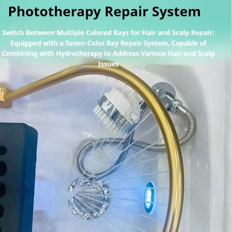 Silla De champú para salón De Spa, tazón De peluquería portátil, terapia De salón De cascada, Silla De Peluquería, Паanganмах sakoе Кulukсла