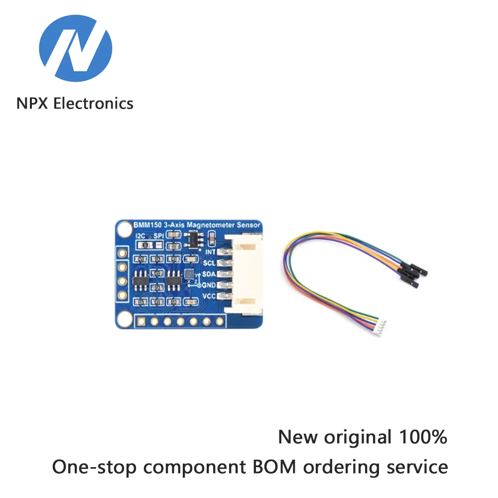 

Трехосный геомагнитный датчик BMM150 — Магнитометр интенсивности магнитной индукции — Электронный компас Трехосевой магнитный датчик Мод