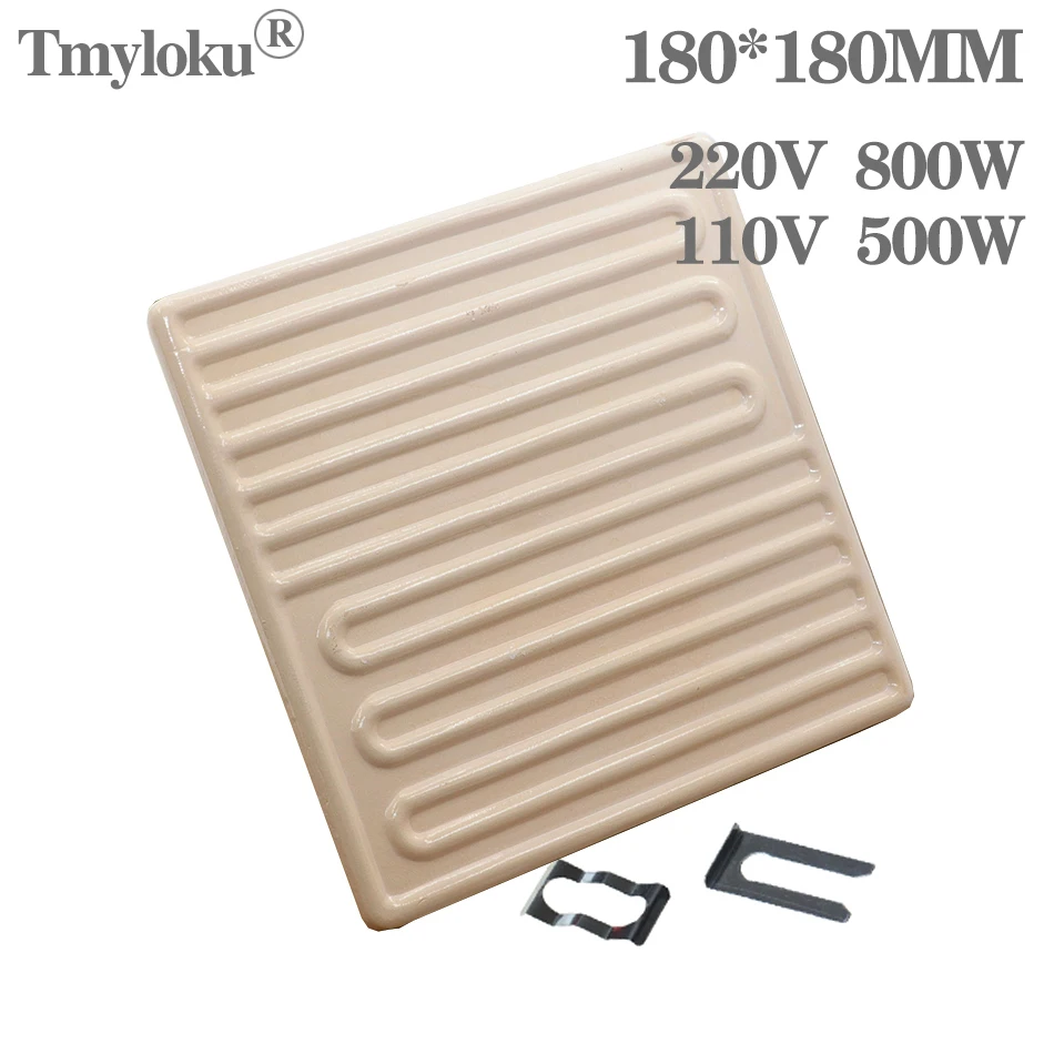 Wysokiej jakości 180*180MM 800W płyta grzewcza daleka, na podczerwień, ceramiczna ogrzewanie cegły stacja lutownicza BGA dedykowane 110V/220V