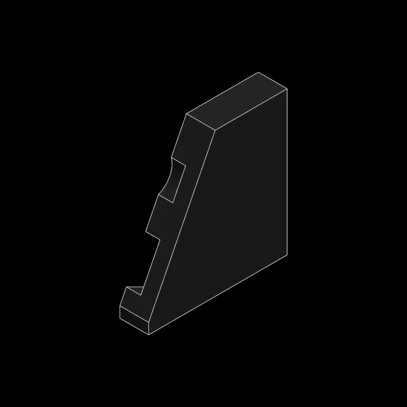 MOC 10PCS Speciale Liscio Piastrella Piatta 2x2 Sinistra Building Blocks Mattoni Kit D173B Castello Bordo Pannello Particelle Giocattoli Per Bambini Regali per bambini