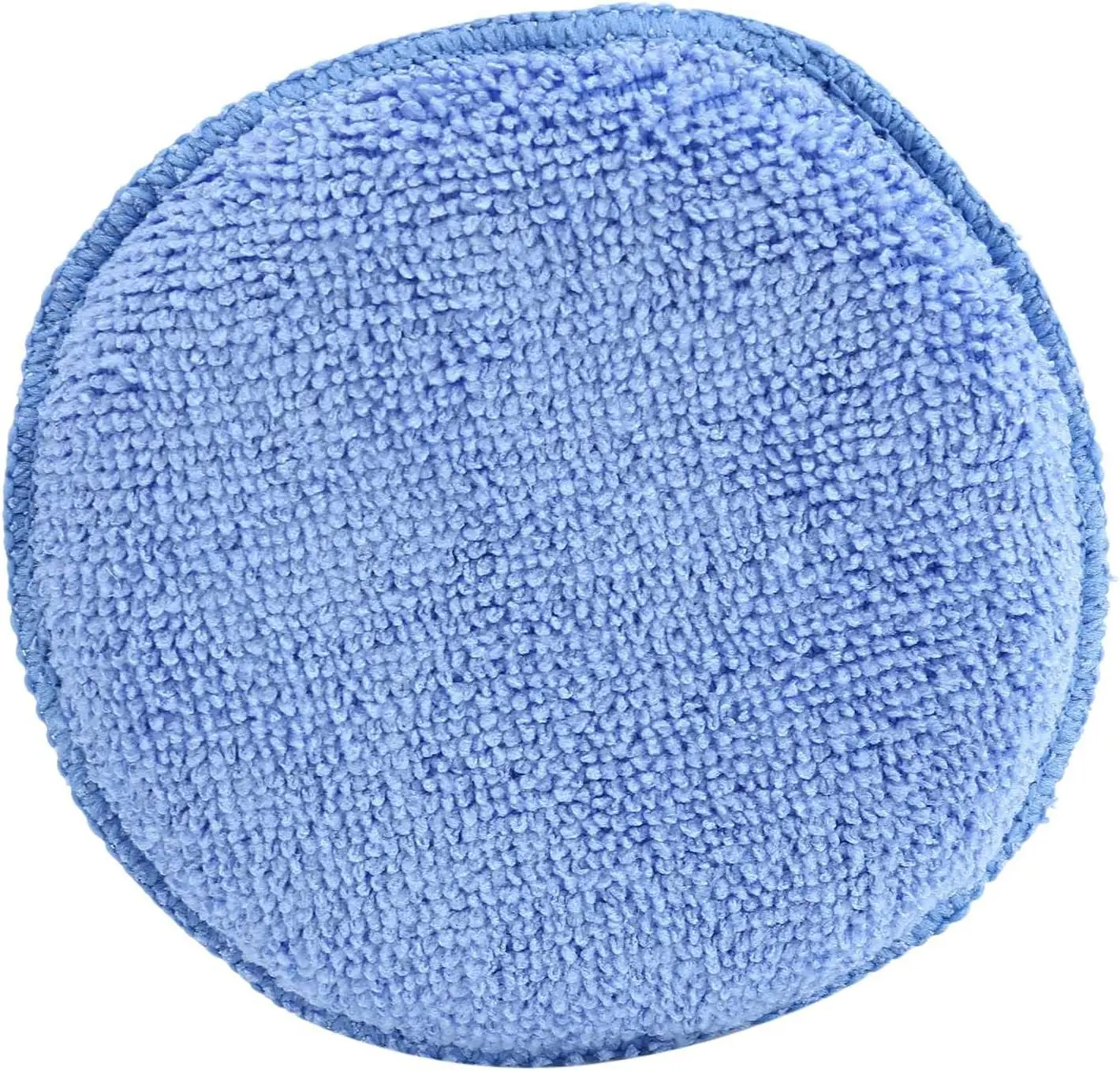 Microfiber Wax Applicator 12pcs Car Cleaning Polish Wax Foam Sponge Polishing Sponge, Blue