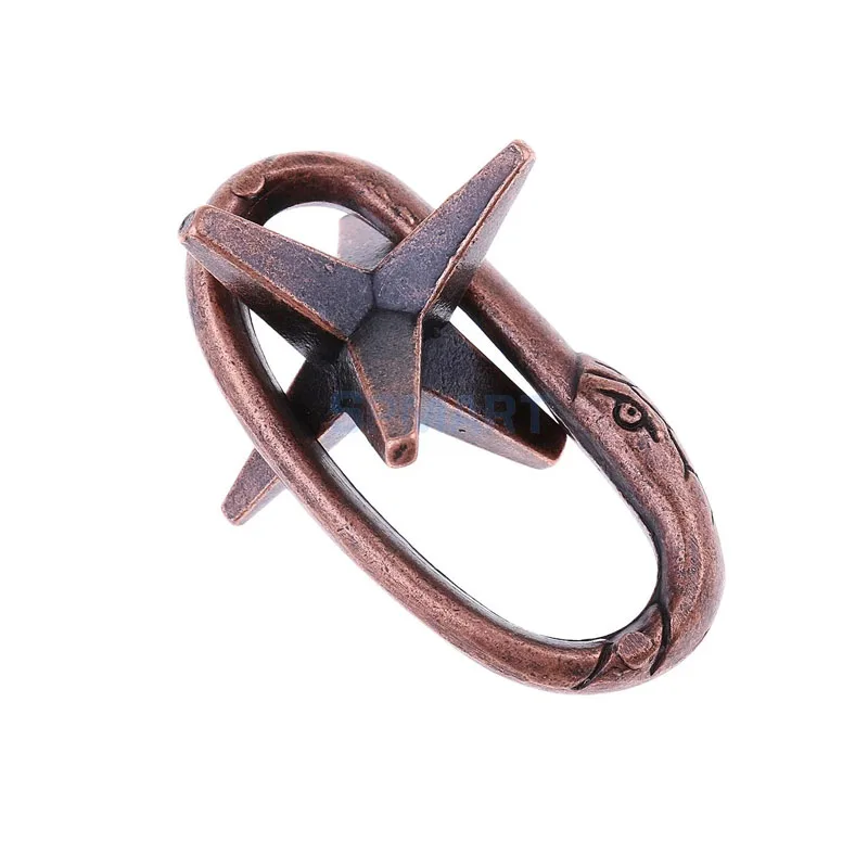 ثعبان الهروب لغز معدني دعابة الدماغ ألعاب متململة للقلق ألعاب الذكاء الاطفال الكبار لغز Juegos De Ingenio Y Logica