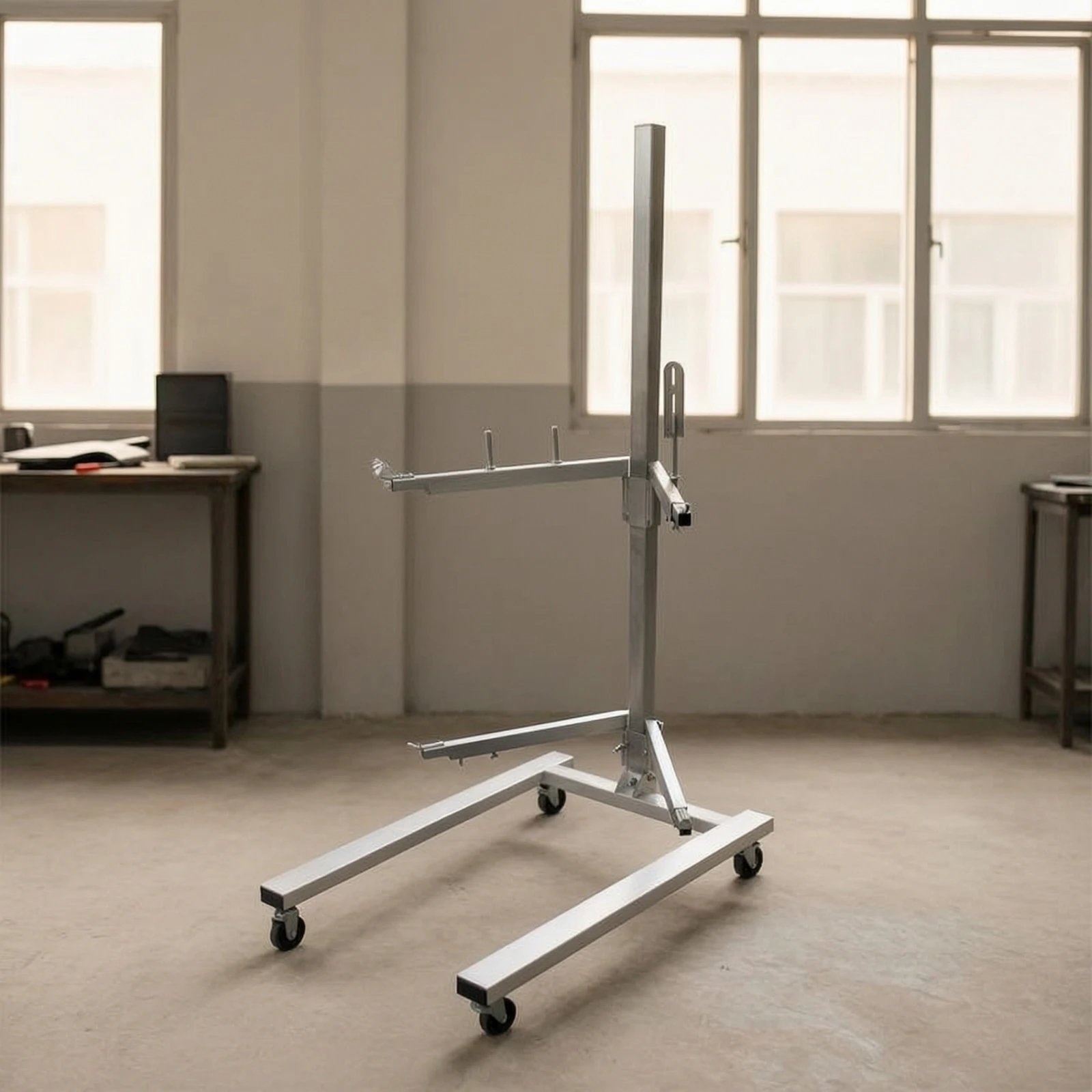 Auto Body Panel Paint Stand Adjustable Panel Paint Stand with Wheels Sturdy Multifunctional for Mechanics, Garage