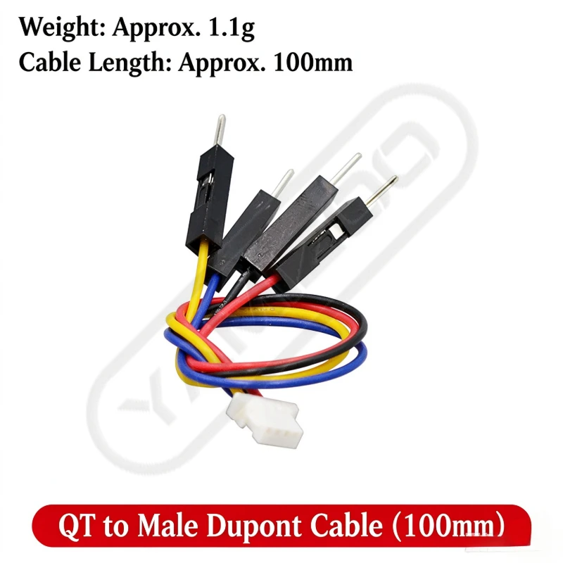 JST1.0 SH1.0 4-poliges Kabel mit Stecker, Dupont-Kabel, für STEMMA QT/QWIIC Pico H – Detail 3