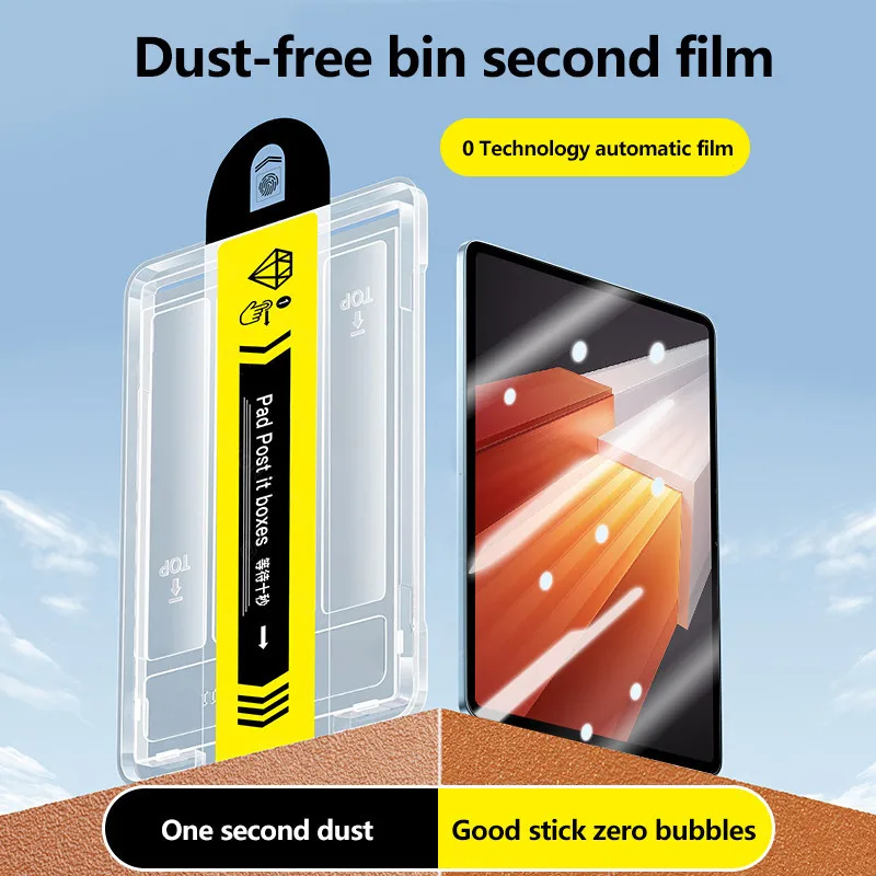 

Комплект автоматической установки закаленного стекла для iPad 11th Gen Air13 Air 11 2025 Pro 11 12.9 Mini 6 7 Pro Air 5 4 10th 10.9 Защитная пленка для экрана