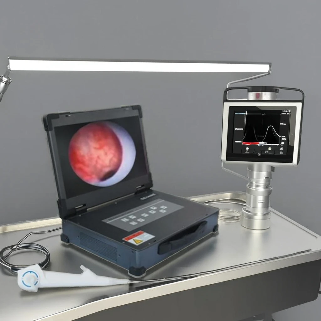 Single-Use Ultrasonic Diagnostic Ureteroscopes with endoscopes Camera for Flexible Surgerys