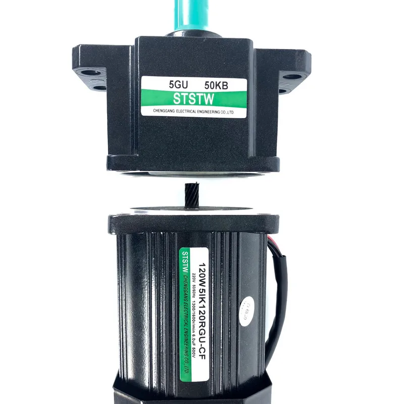 120W 110V 220V AC Motor Speed Regulating Motor With Ac Motor Speed Controller And Fan