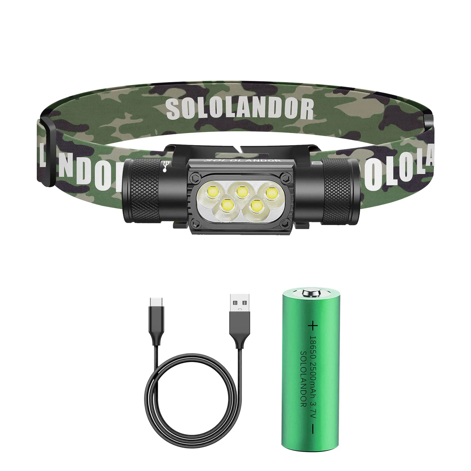 

Налобный фонарь SOLOLANDOR H35AY — высокоинтенсивное осветительное оборудование для активного отдыха
