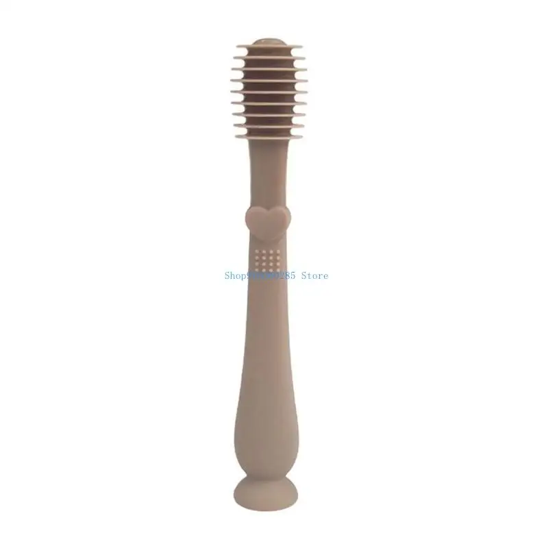 

K9FF Kid Dental Care Training Toothbrush Silicone Toothbrush for Toddlers