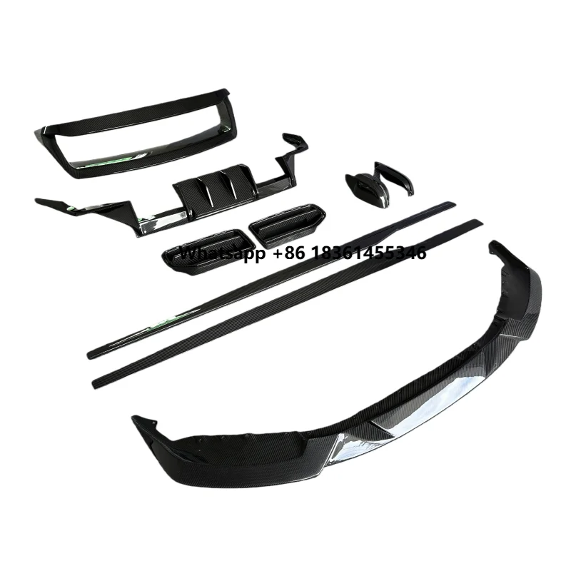 

Body Kit for M2 G87 Upgraded Dry Carbon Fiber R44 Type Front Lip Side Skirt Rear Diffuser Rear Spoiler