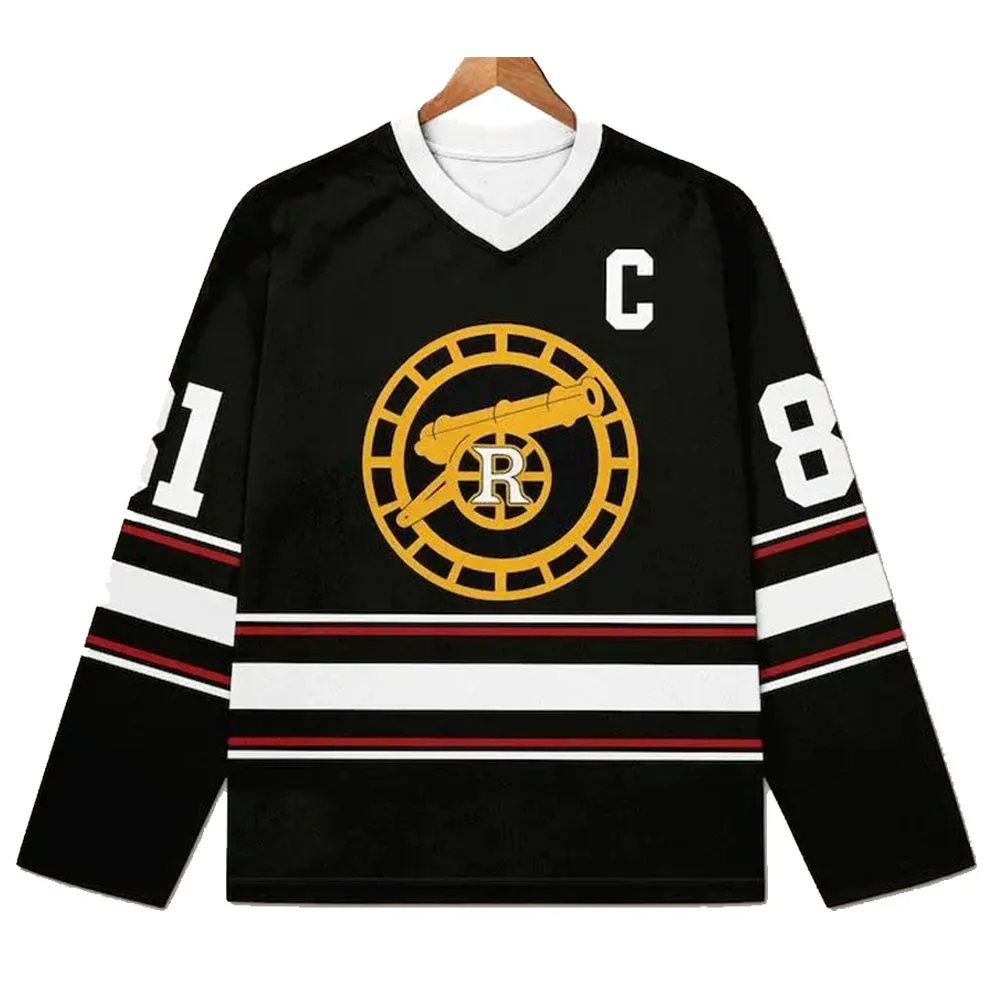 Heated Rivalry Llya Rozanov 81 Bos Raiders Jersey Men/Women Long Sleeve Tees Loose Casual Unisex Streetwear 3D Printing Shirts