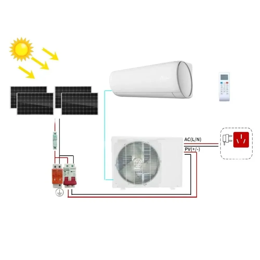 

2023 Competitive Products Solar Absorption Mini Air Conditioner