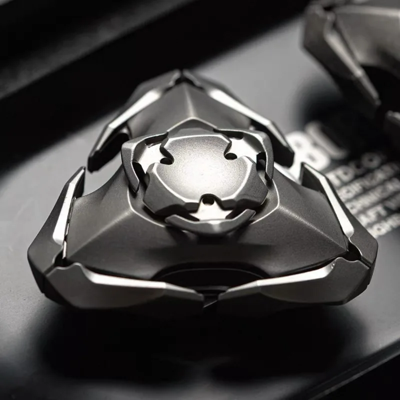 Strano diapason con apertura a lama EDC, giocattolo di decompressione con doppio collegamento meccanico in metallo, giocattolo di decompressione