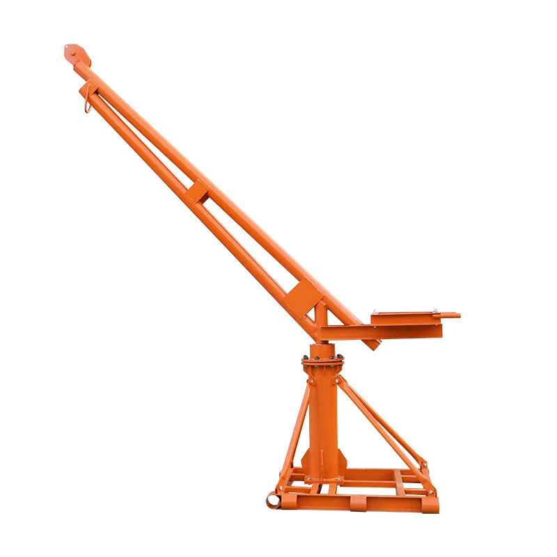 220v  Angle of Rotation 360 Degree Outdoor Mini Crane 1000kg