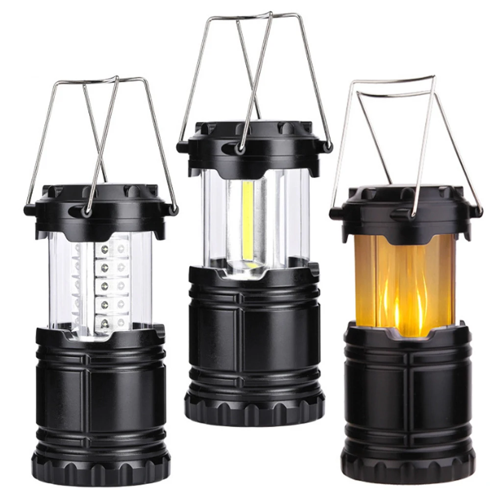 LED Mini Tent Lamp Portable Lantern Telescopic Torch Camping Lantern Waterproof Emergency Outdoor Light Camping Special Purpose