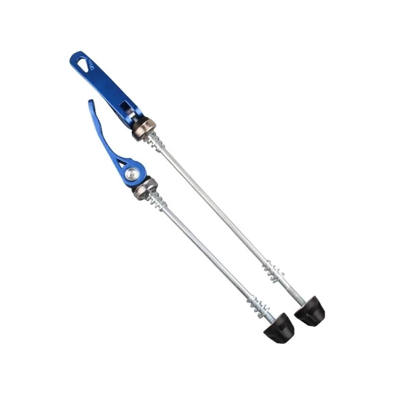 

1pair Aluminum Quickly Release Skewers Light weight Mountain Bike Skewers Suitable for Various Terrains