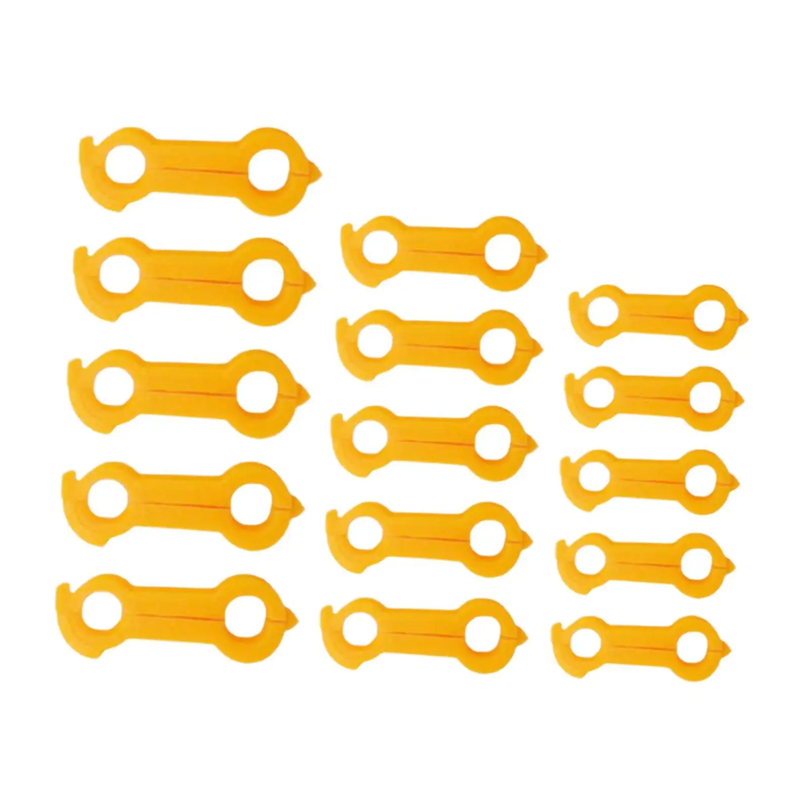 

15 Pieces Baby Chick Leg Hobbles for Exhibition Budgies Canaries Parakeets