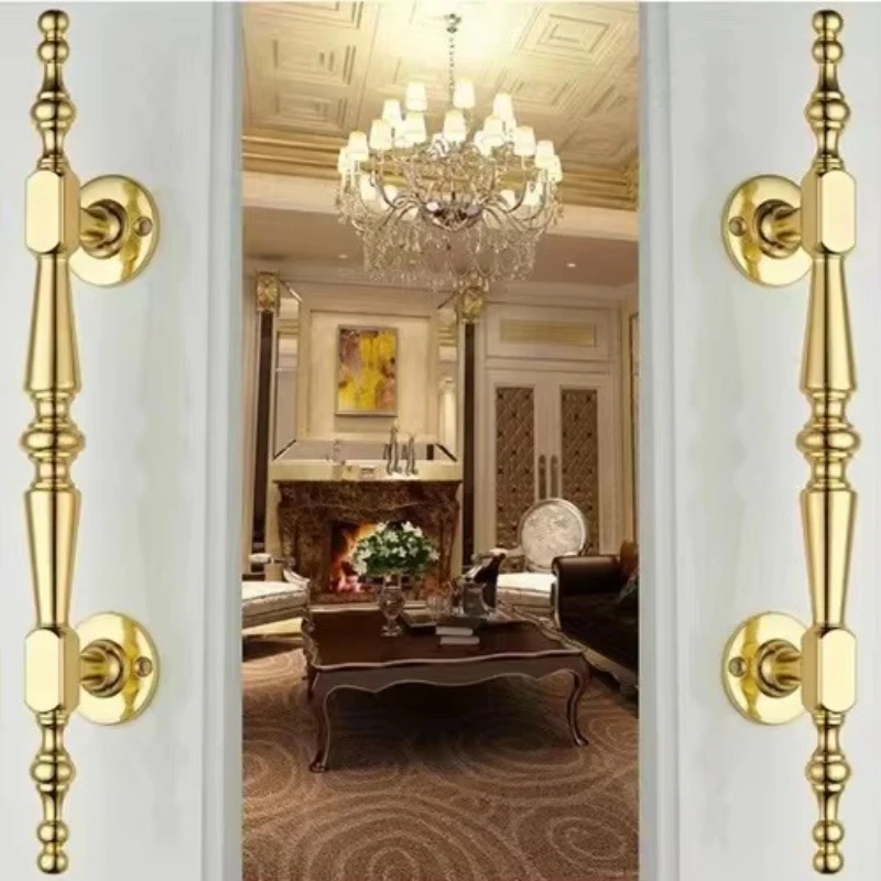 2 pc Zinc alloy solid furniture, concealed iron aluminum, invisible cabinets, drawers, wardrobes, door handles, handles