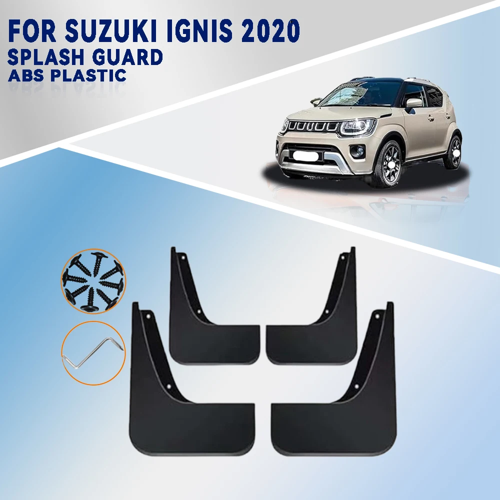 

Abs Matte Black Plastic For Suzuki Lgnis 2020 Car Splash Guard Trim Car Accessories Exterior Decorate