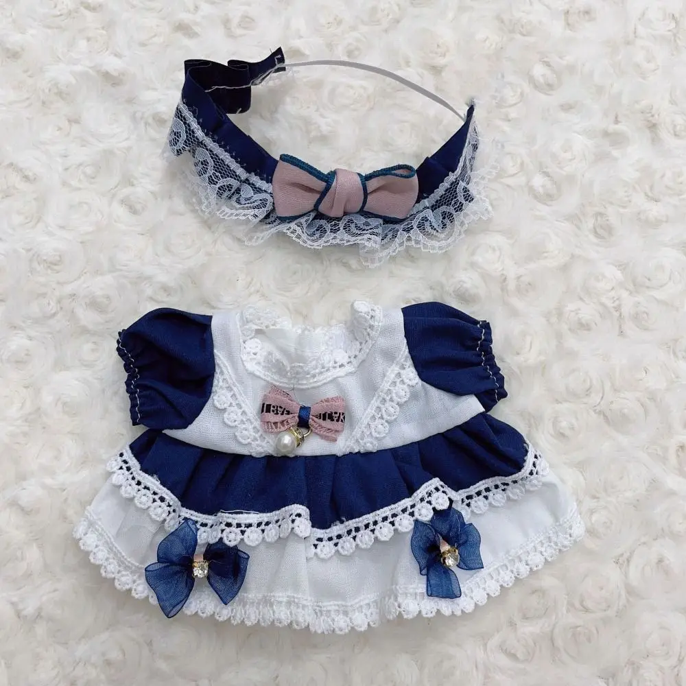 

High Quality Cute Lovely Clothes With Headband Accessories 10 Styles Dolls Clothes Accessories 20cm Cotton /EXO Idol Dolls