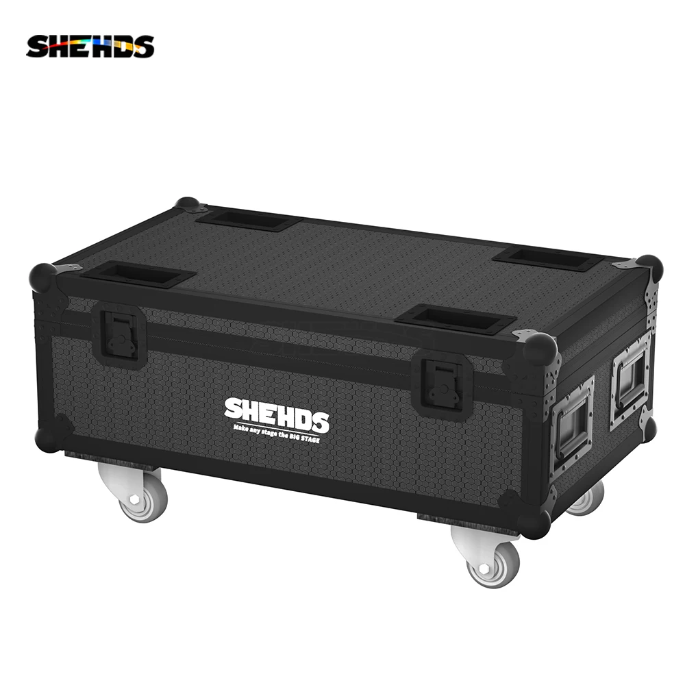 Imagem -05 - Shehds Bateria Carregamento do Telefone Móvel Wireless Wifi Controle Remoto Flight Case para Festa dj Equipamento de Palco 6x18w