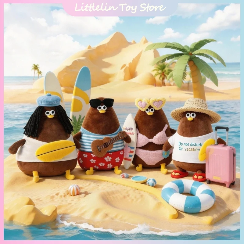 

Official Oce Summer Days Series Oddy Seagull Plush Doll Throw Pillow Cartoon Seagull Soft Stuffed Toys Pendant Ornament Gift
