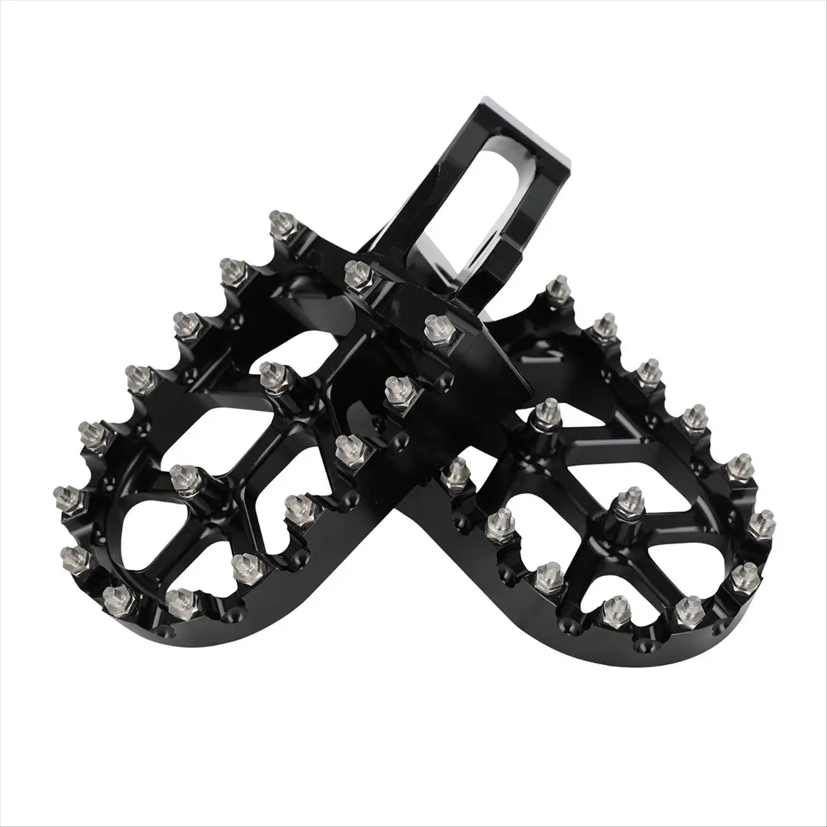 【~-new-abub】footrest-foot-pegs-footpegs-rests-pedals-for-ultrabee-ultra-bee-off-road-electric-dirt-bike-parts-black